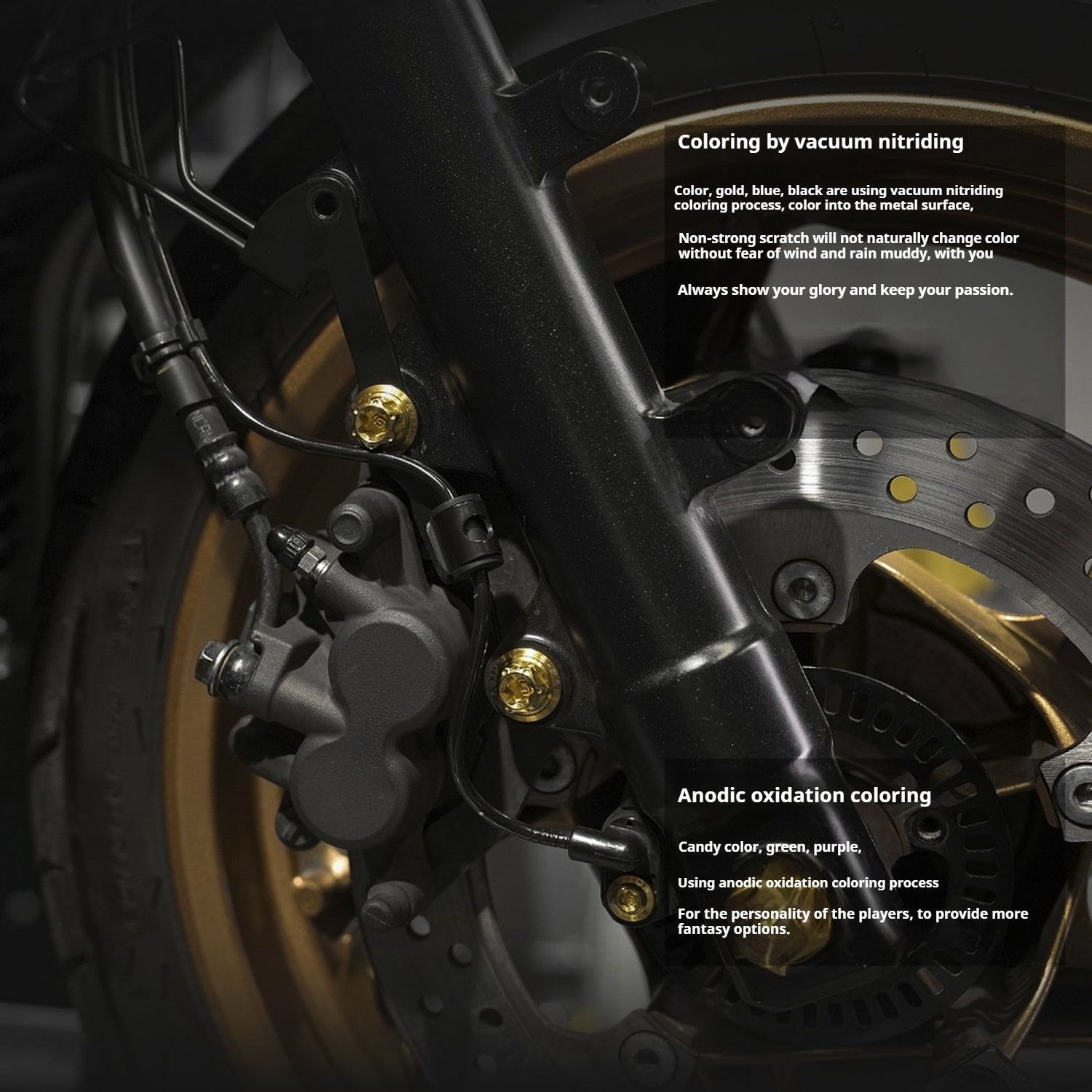 SPARTS Titanium Screw Set for Yamaha XMAX 300 2021 –  CNC Titanium Upgrade Kit