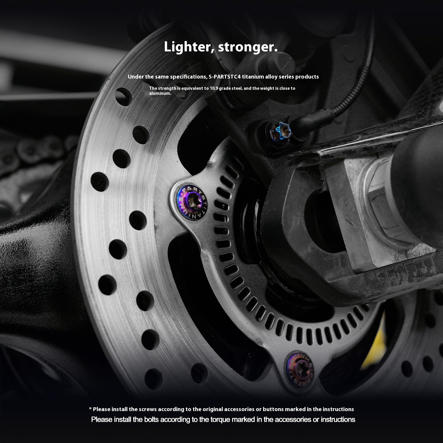 SPARTS TC4 Titanium Bolt Kit for Kawasaki ZX-4RR | Motorcycle Titanium Bolt Upgrade