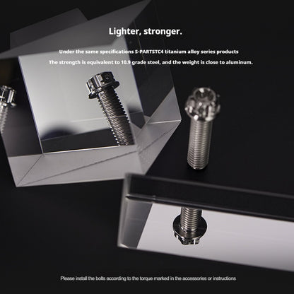 SPARTS TC4 Titanium Bolt Kit for Kawasaki Z900 2021 | Motorcycle Titanium Bolt Upgrade