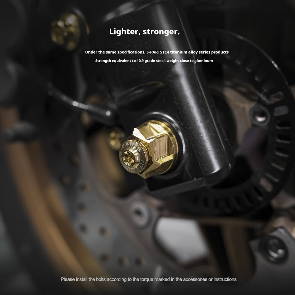 SPARTS Titanium Bolt Set for 2023 XMAX300 – Yamaha Motorcycle Custom Upgrade– Custom Candy Color - 2/2