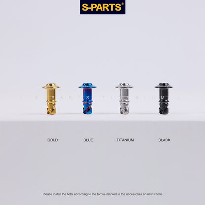 SPARTS Titanium Quick Release Race Fairing Fastener for Yamaha YZF-R1