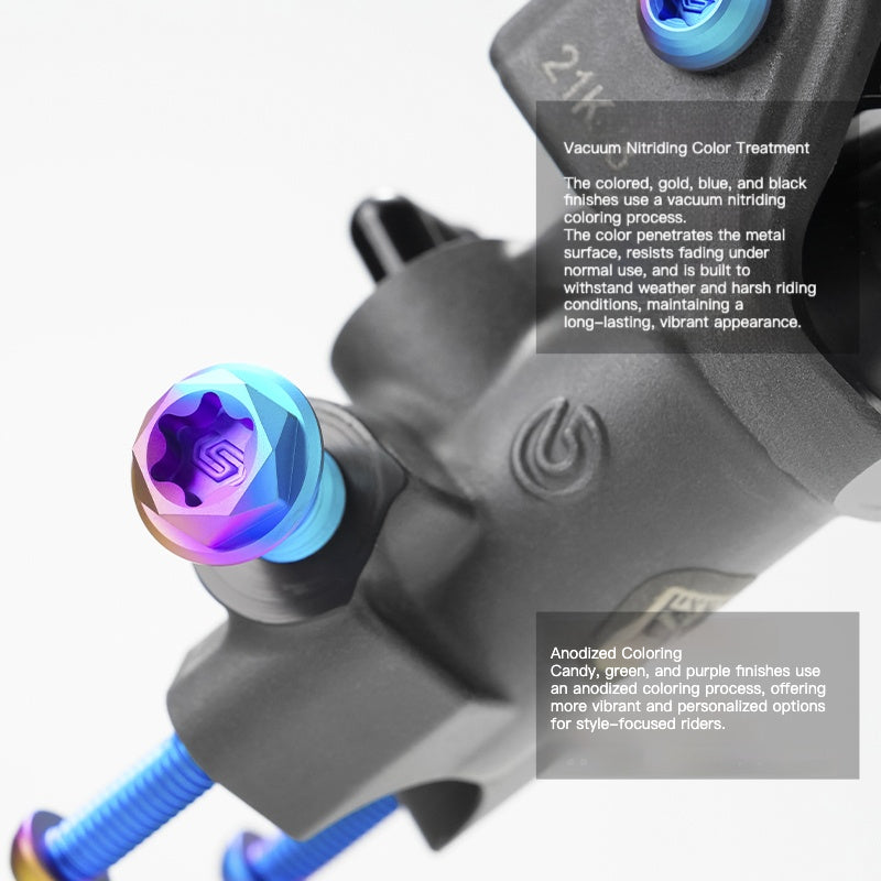 SPARTS Titanium Bolt Kit for Brembo RCS Master Cylinder