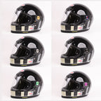 S-PARTS Titanium Visor Mechanism Cover & Screws Kit for SHOEI GLAMSTER Helmet