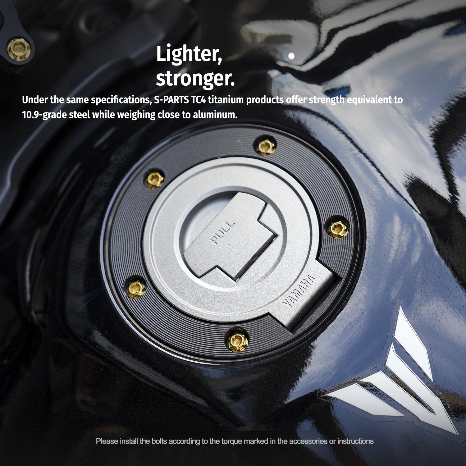 SPARTS Yamaha MT-09 Titanium Bolt Kit | TC4 Grade Motorcycle Fasteners