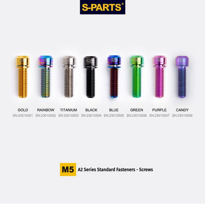 SPARTS M5 L10-50mm Titanium Alloy Screws