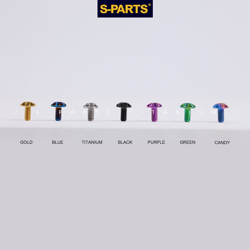 SPARTS Titanium Visor Mechanism Screws for SHOEI Z7\Z8\X14\GTAIR\GTAIR2