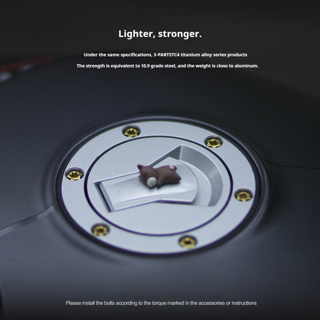 SPARTS Titanium Bolt Kit for Aprilia RS660 2021 – CNC Titanium Upgrade Kit