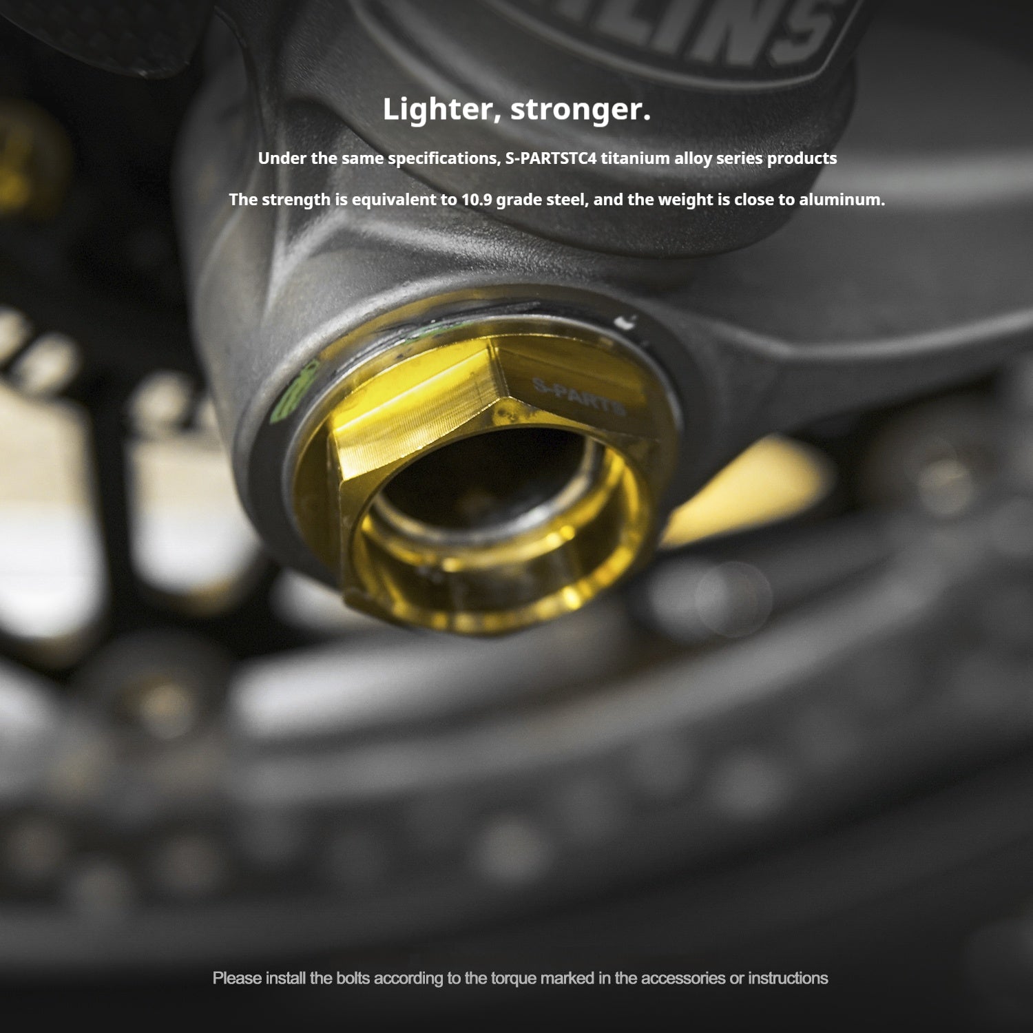 SPARTS Titanium Bolt Kit for Ducati Streetfighter V4S