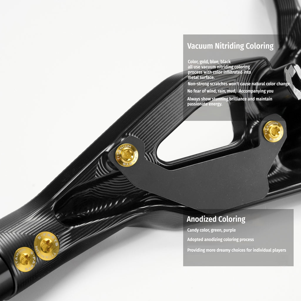 SPARTS Titanium Handlebar Bolt Kit for Yamaha XMAX 300 | VRX CNC Handlebar | TC4 Grade 5