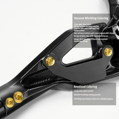 SPARTS Titanium Handlebar Bolt Kit for Yamaha XMAX 300 | VRX CNC Handlebar | TC4 Grade 5