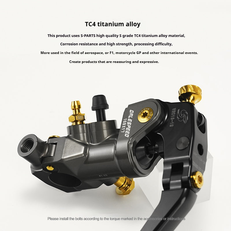 SPARTS Titanium GALESPEED VRC Master Cylinder Screw Kit｜Motorcycle Upgrade