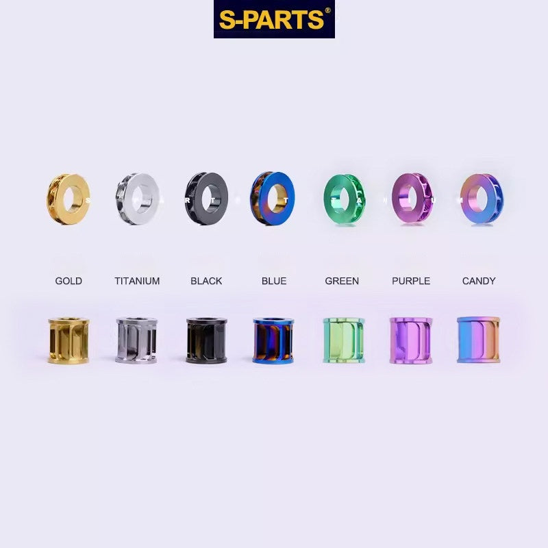 S-PARTS H5 / H20 TC4 Titanium Brake Caliper Spacers for Ducati V4 / V4S / Streetfighter (M10)