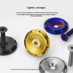 SPARTS Titanium Alloy Exhaust Hanger / Washer Bolt Kit – Universal for BMW Motorcycles