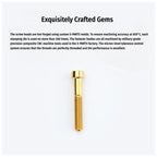 SPARTS M10 D19 P1.5 Titanium Security Bolt – Brake Caliper Locking Screw for Motorcycle