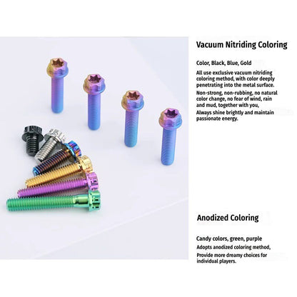 SPARTS M5 Titanium Bolt A3 Series – Motorcycle & E-Bike Upgrade Screws