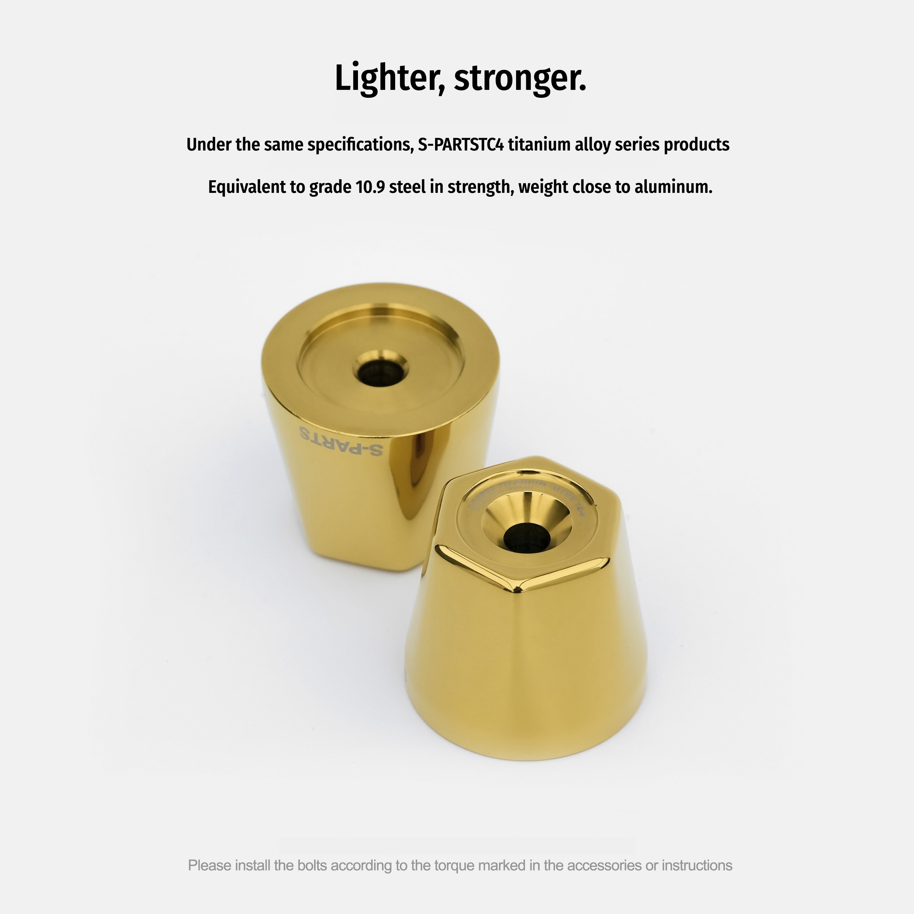 Yamaha XMAX 300 – TC4 Titanium Handlebar End Bolts Kit