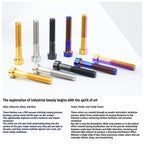 SPARTS M10 D19 P1.5 Titanium Security Bolt – Brake Caliper Locking Screw for Motorcycle
