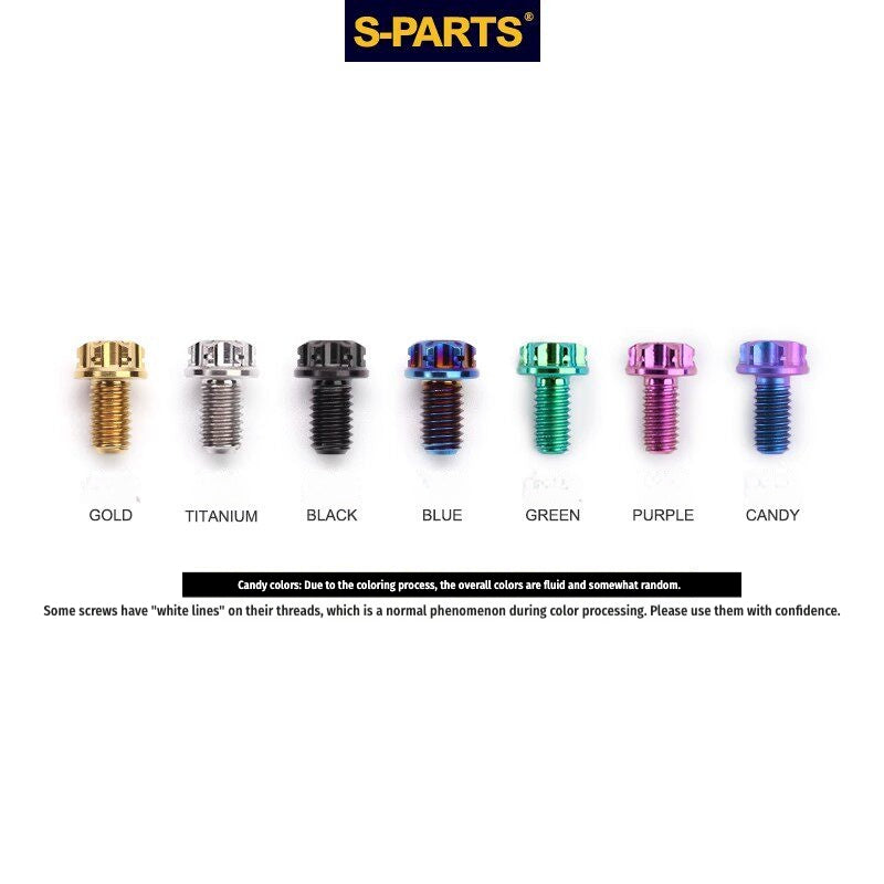 SPARTS M5 Titanium Bolt A3 Series – Motorcycle & E-Bike Upgrade Screws