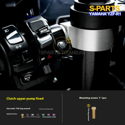 SPARTS Titanium Bolt Kit for Yamaha YZF-R1 - Handlebar, Cockpit & Dash Fasteners