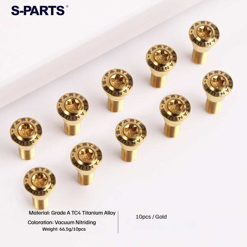 SPARTS CB650R/CBR650R Titanium Alloy Disc Bolt Kit for Motorcycle Modification