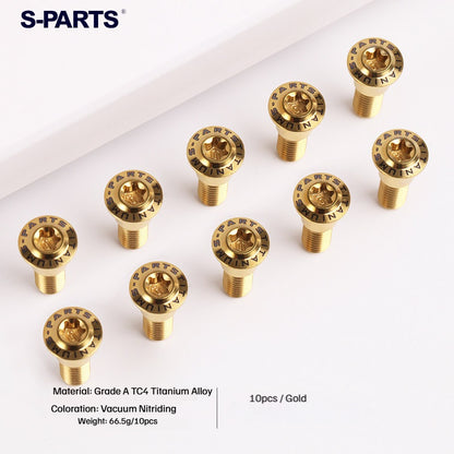 SPARTS CB650R/CBR650R Titanium Alloy Disc Bolt Kit for Motorcycle Modification