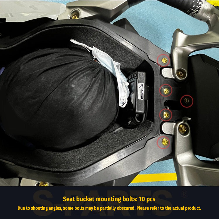 S-PARTS A3 Titanium Bolts – Compatible with Honda X-ADV 750 Full Bike Upgrade