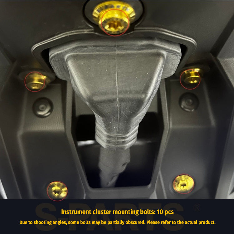 S-PARTS A3 Titanium Bolts – Compatible with Honda X-ADV 750 Full Bike Upgrade