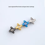 SPARTS Titanium Preload Adjuster & Knob Kit for Brembo RCS Brake Master Cylinder | CNC Titanium Bolts