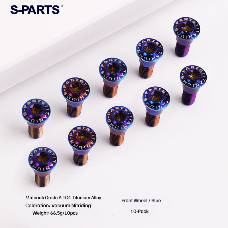 SPARTS CB650R/CBR650R Titanium Alloy Disc Bolt Kit for Motorcycle Modification