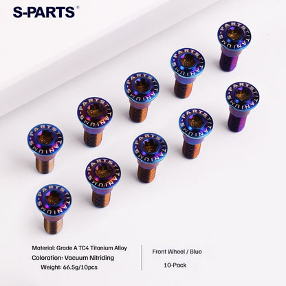 SPARTS CB650R/CBR650R Titanium Alloy Disc Bolt Kit for Motorcycle Modification