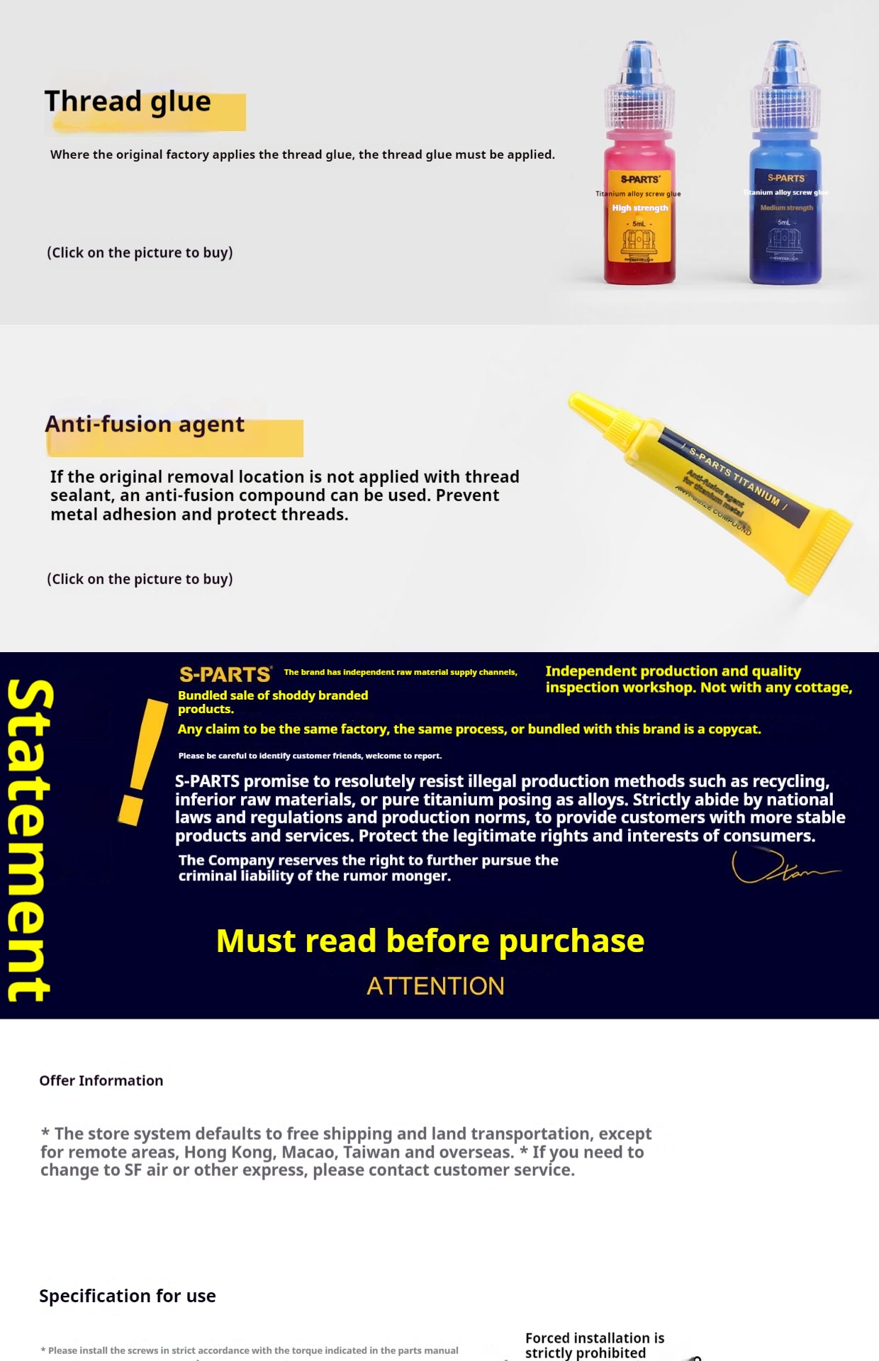 -PARTS M8 A3 Titanium Motorcycle Bolt – Multi-Length, Standard Head