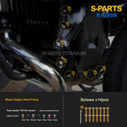 SPARTS Titanium Bolt Kit for BMW R1200R – Motorcycle Fastener Upgrade