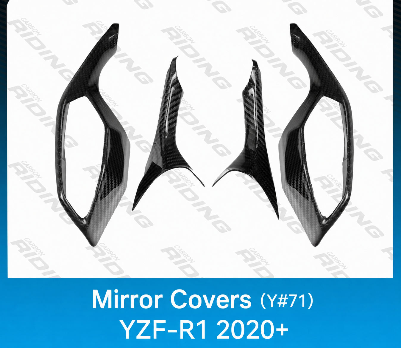 Carbon Fiber Fairings and Bodywork Parts for 2022 Yamaha YZF R1 R1M
