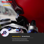S-PARTS  Compatible with / Suitable for Ducati DUCATI V2 Full Titanium Bolt Kit