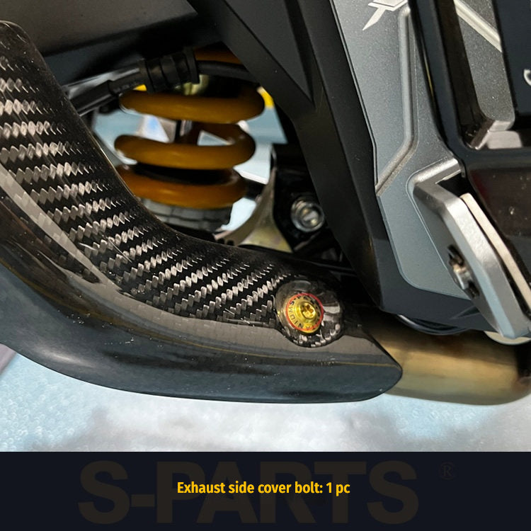 S-PARTS A3 Titanium Bolts – Compatible with Honda X-ADV 750 Full Bike Upgrade