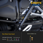 SPARTS Titanium Bolt Kit for BMW R1200R – Motorcycle Fastener Upgrade