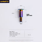 SPARTS Titanium Clutch Lever Bolt for Ducati V4 | High-Strength TC4 Alloy