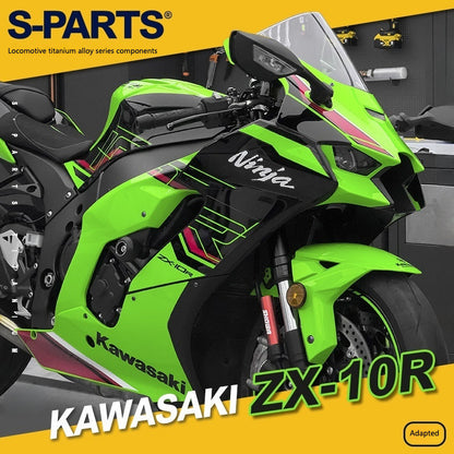 S-PARTS Grade 5 (TC4) Titanium Fasteners Kit for Kawasaki Ninja ZX-10R (2023)