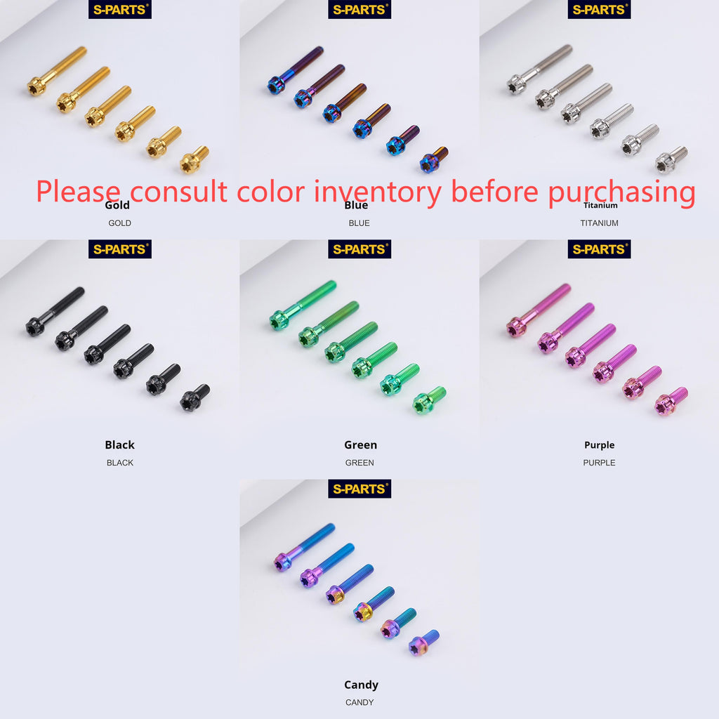 SPARTS Titanium Bolt Kit for Ducati Streetfighter V4S