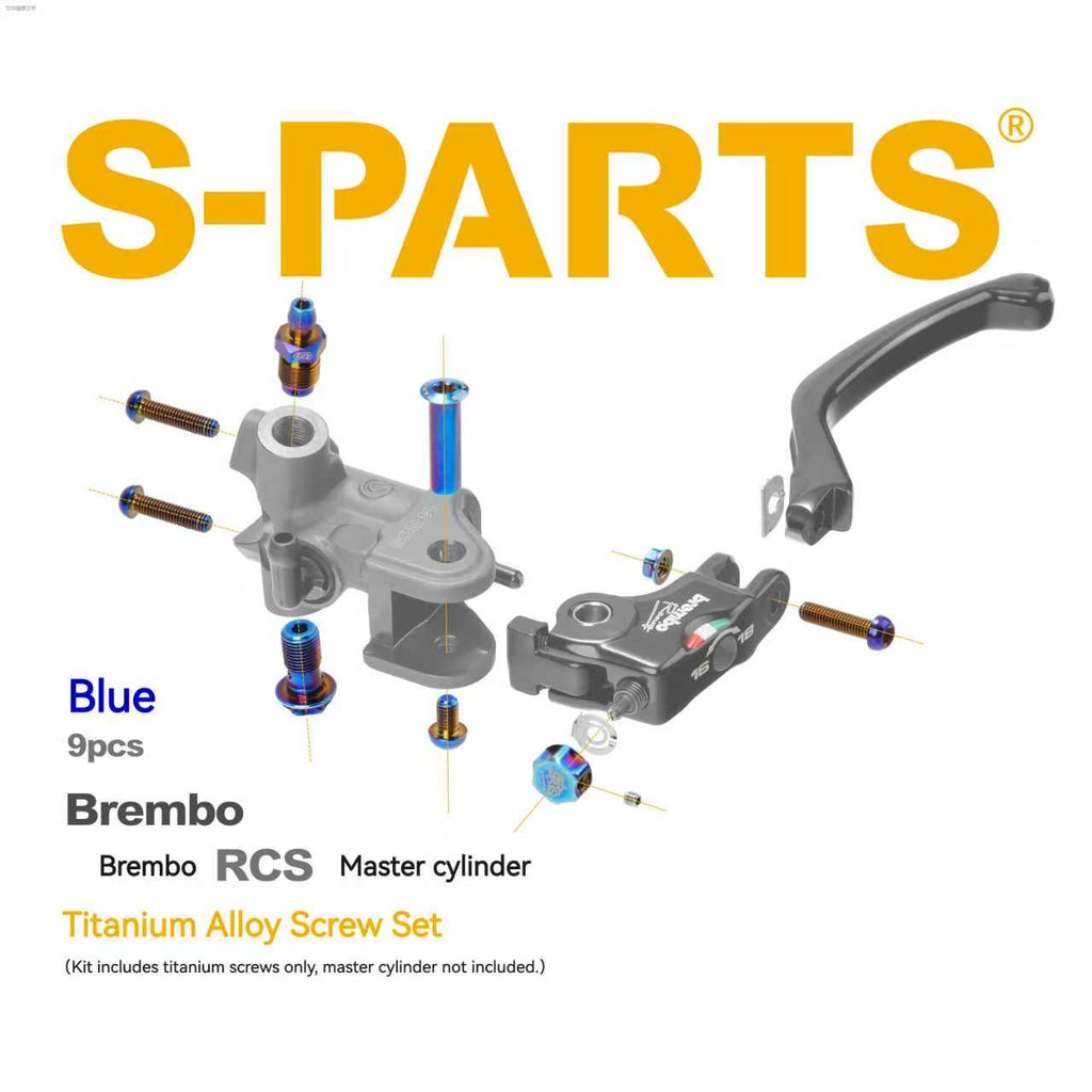 SPARTS Titanium Bolt Kit for Brembo RCS Master Cylinder
