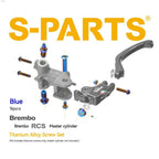 SPARTS Titanium Bolt Kit for Brembo RCS Master Cylinder