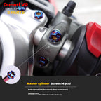 S-PARTS  Compatible with / Suitable for Ducati DUCATI V2 Full Titanium Bolt Kit