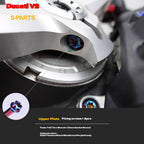 S-PARTS  Compatible with / Suitable for Ducati DUCATI V2 Full Titanium Bolt Kit