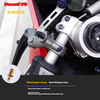 S-PARTS  Compatible with / Suitable for Ducati DUCATI V2 Full Titanium Bolt Kit