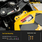 SPARTS Motorcycle Titanium Bolt Upgrade – S-Grade TC4 Bolt Kit for Kawasaki ZX-6R