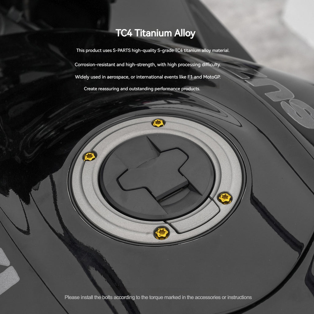 SPARTS Motorcycle Titanium Bolt Upgrade Kit for Suzuki GSX1300R Hayabusa