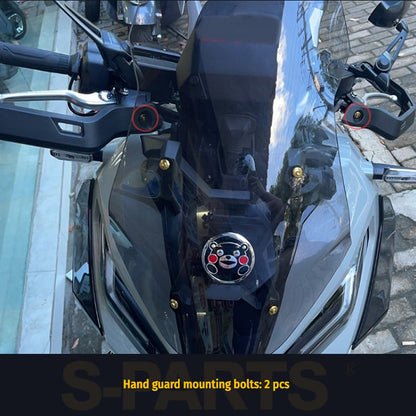 S-PARTS A3 Motorcycle Titanium Bolt Upgrade – Compatible with Honda X-ADV 750 Full Bike