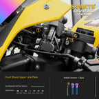 SPARTS Motorcycle Titanium Bolt Upgrade – S-Grade TC4 Bolt Kit for Kawasaki ZX-6R