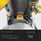 SPARTS Titanium Bolt Kit for CF Moto 675NK 2025 Motorcycle Upgrade