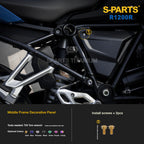 SPARTS Titanium Bolt Kit for BMW R1200R – Motorcycle Fastener Upgrade